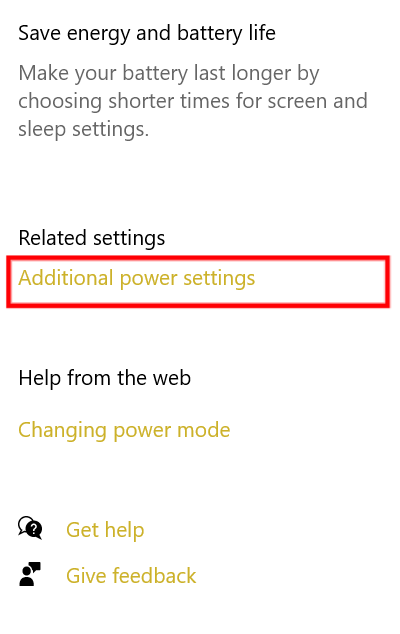 access Additional Power Settings on Windows to turn off System Fast Startup to fix Netflix no sound, audio problems/issues or volume not working