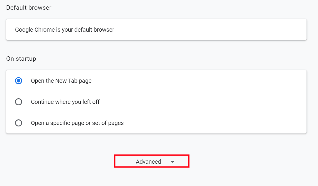 access Google Chrome Advanced settings to disable Hardware acceleration settings to fix Netflix no sound, audio problems/issues or volume not working