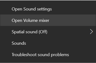 check the Volume Mixer settings on Windows to fix YouTube no sound problem/issue, muted audio, sound delay or volume not working or playing