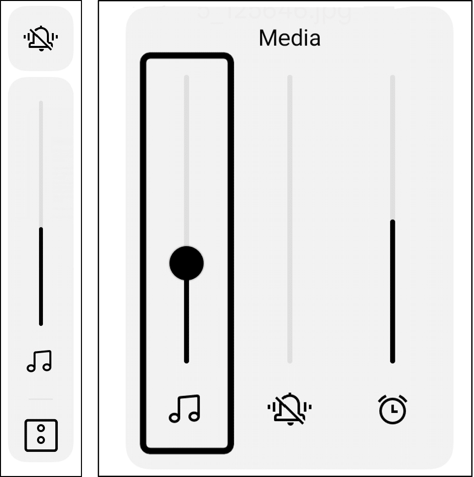 ensure the system sound or media volume is not muted on Android to fix YouTube no sound problem/issue, muted audio, sound delay or volume not working or playing