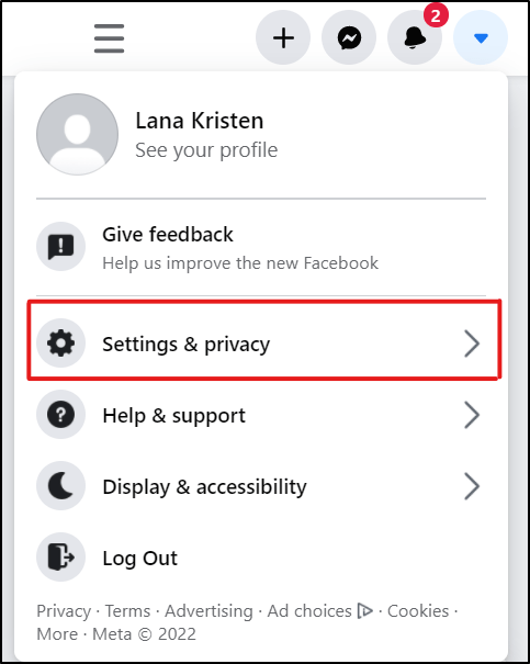 access settings menu on Facebook to make future Facebook posts public and shareable to fix can't like Facebook posts or share button not working or showing