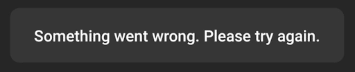 "Something went wrong. Please try again." error on instagram when publishing/uploading posts and stories on Instagram