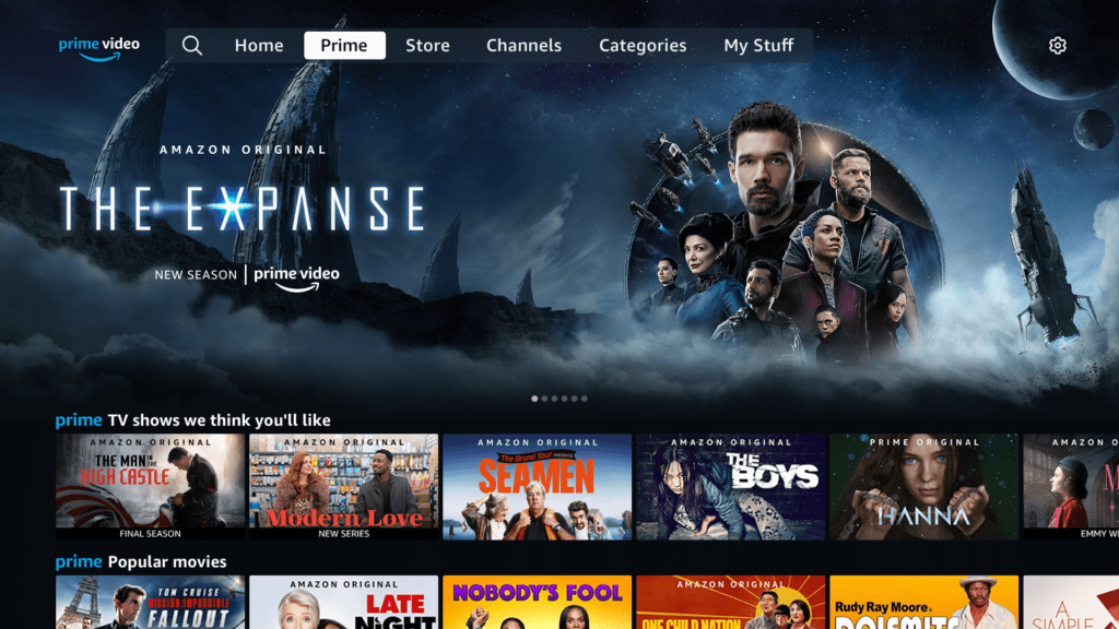 amazon prime video, one of the most popular streaming services