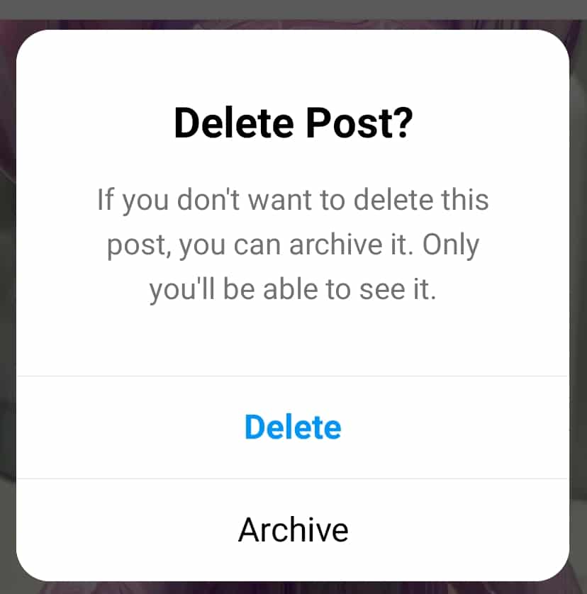 Delete Inappropriate Posts or Comments to fix Instagram feed, homepage or Explore page not refreshing, updating, loading or "Couldn't Refresh Feed"