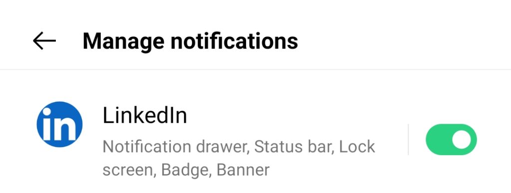 turn on LinkedIn notifications in settings manage and configure LinkedIn notification updates settings on mobile to fix LinkedIn notifications or alerts not working or showing