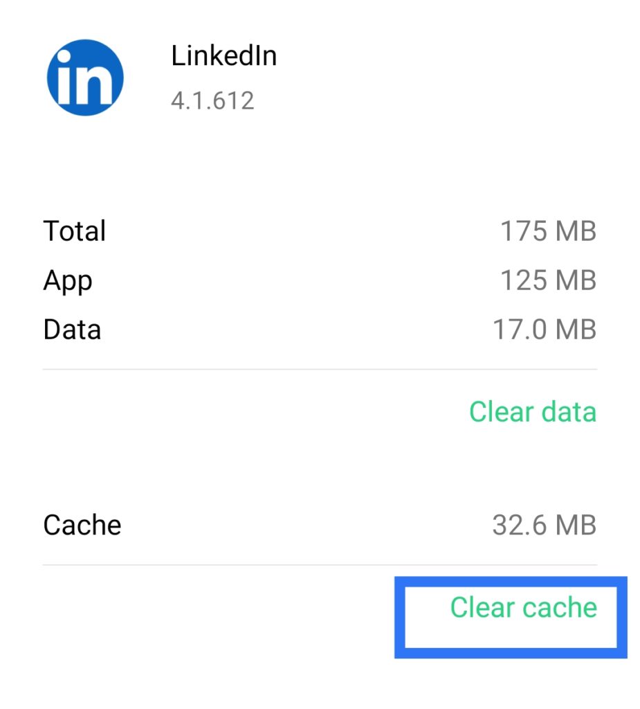 clear the LinkedIn app cache and data manage and configure LinkedIn notification updates settings on mobile to fix LinkedIn notifications or alerts not working or showing