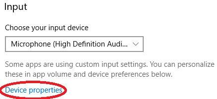 check the microphone volume to fix Microsoft Teams no sound, poor audio quality, voice delay, echo issue or unmute/microphone not working, detected or recognizing