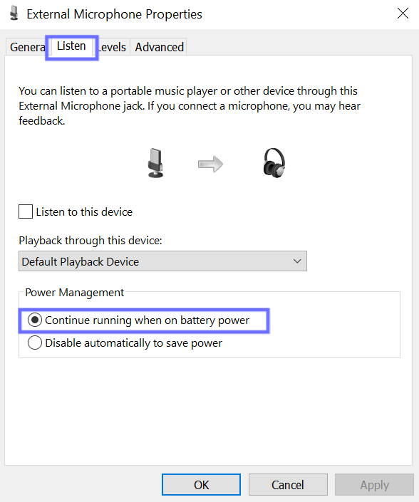 configure audio and microphone settings on windows to fix teams microphone not working or audio issues