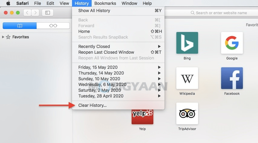 delete web browser data, cache and cookies on on macos to fix LinkedIn notifications or alerts not working or showing