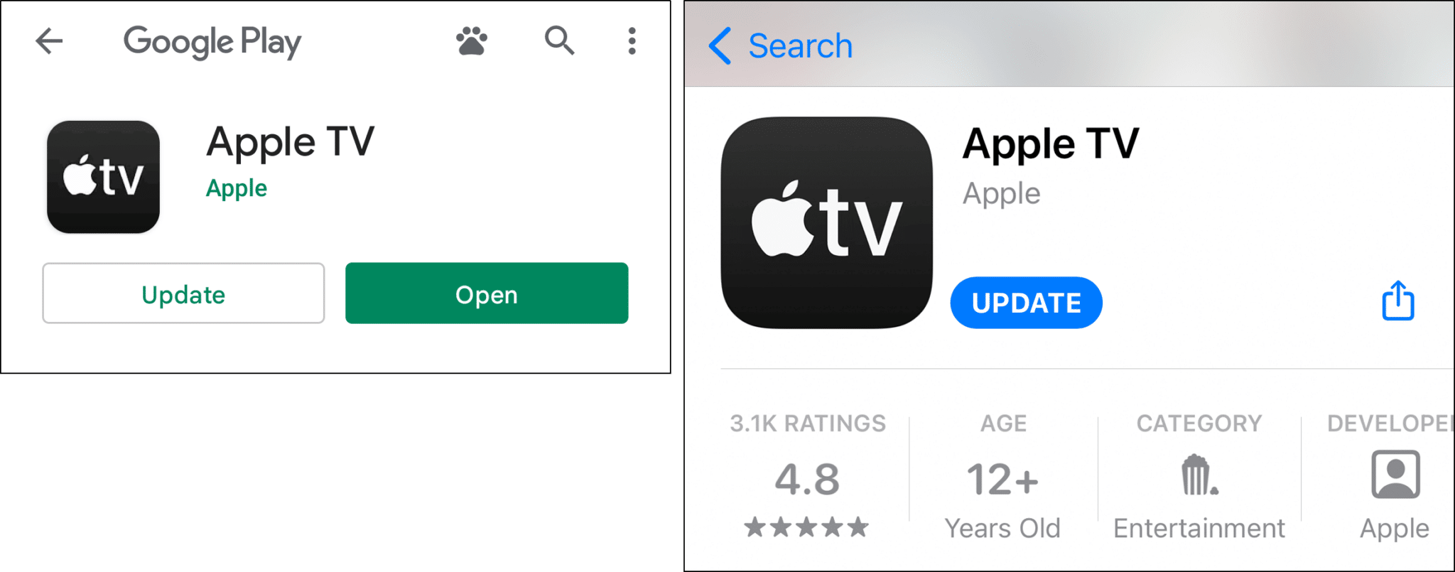 update the Apple TV+ app to fix Apple TV+ video unavailable, not working, loading, playing, keeps buffering or streaming issues