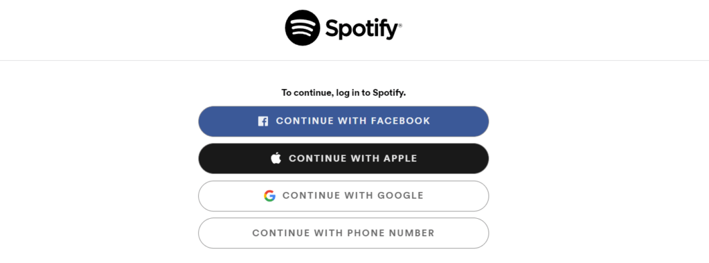 Use the web version of Spotify to fix Spotify searches not working