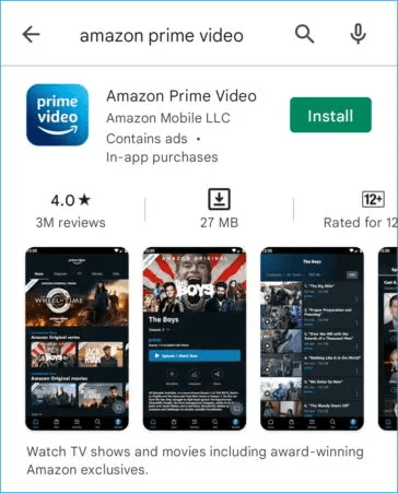 Uninstall and reinstall the Prime Video app on Windows