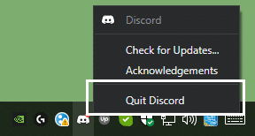 Reinstall Discord to fix Discord overlay not working