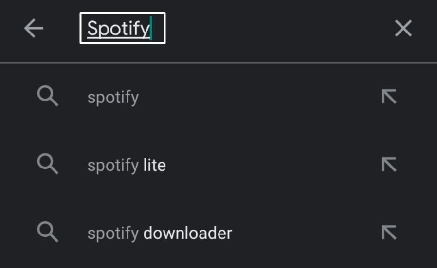 Clean install the Spotify app on Android to fix Spotify shuffle play not random