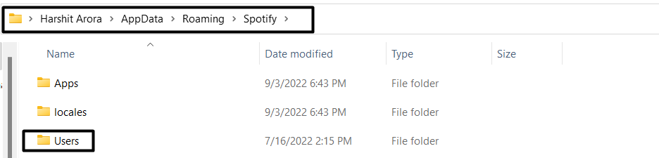 Remove Spotify's local data on Windows