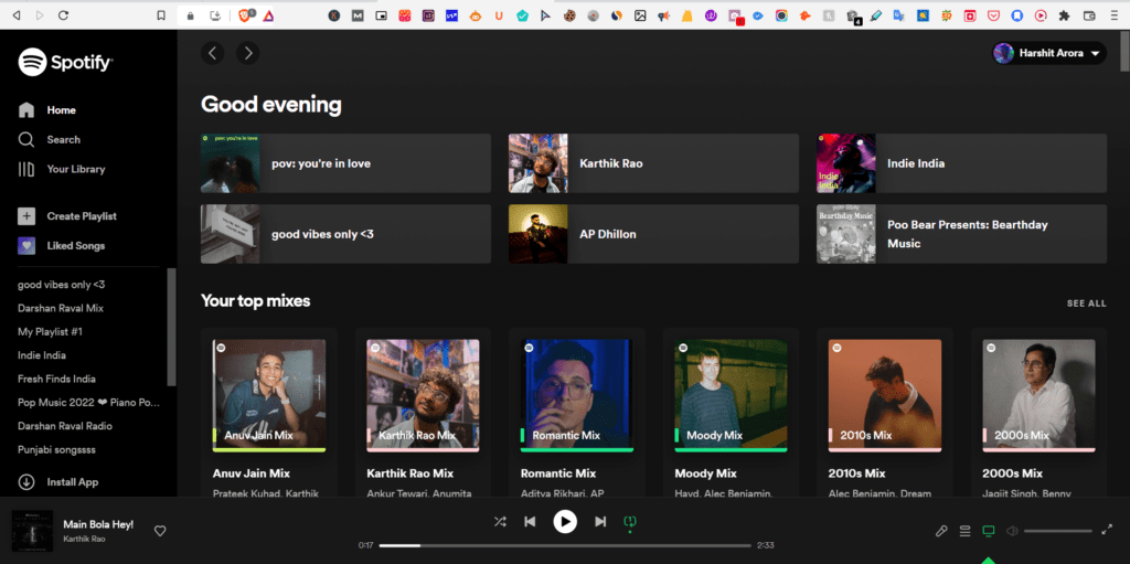 Use the web version of Spotify to fix Spotify album art not showing