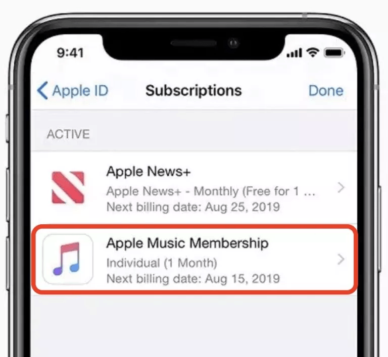 Make sure your Apple Music subscription is active on iPhone