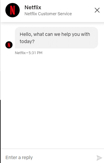 Contact Netflix customer service
