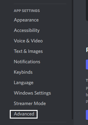 Change your Discord Hardware Acceleration Option