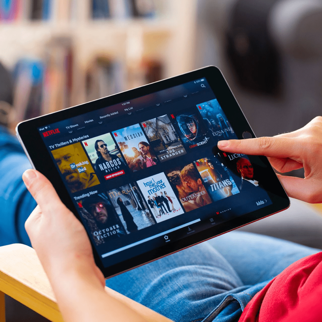 Stream Netflix on another device to fix Netflix not playing