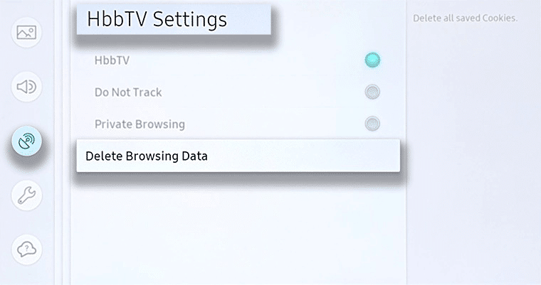 Clear cache on smart TV to fix Netflix keeps buffering, freezing, stuck loading or not playing