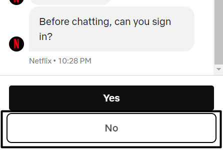 Report the problem to Netflix customer support team