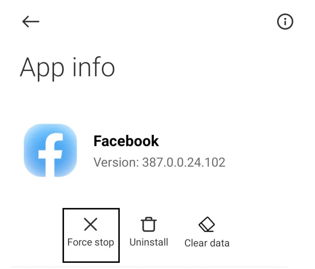 Reinstall Facebook cleanly 