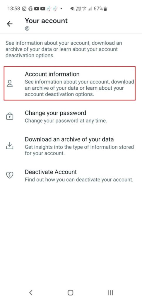 Verify your email address on Twitter mobile app