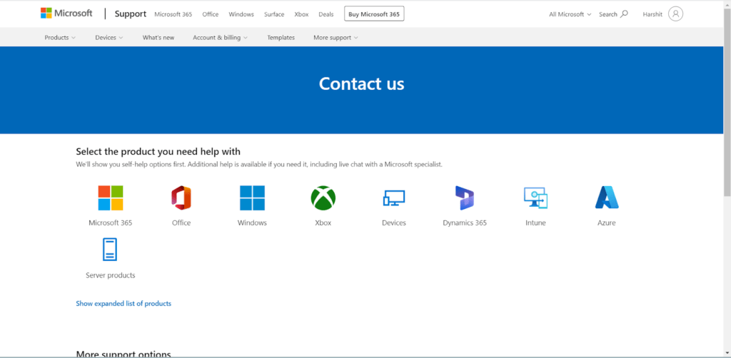 Contact Microsoft customer support to fix Microsoft Teams keeps lagging