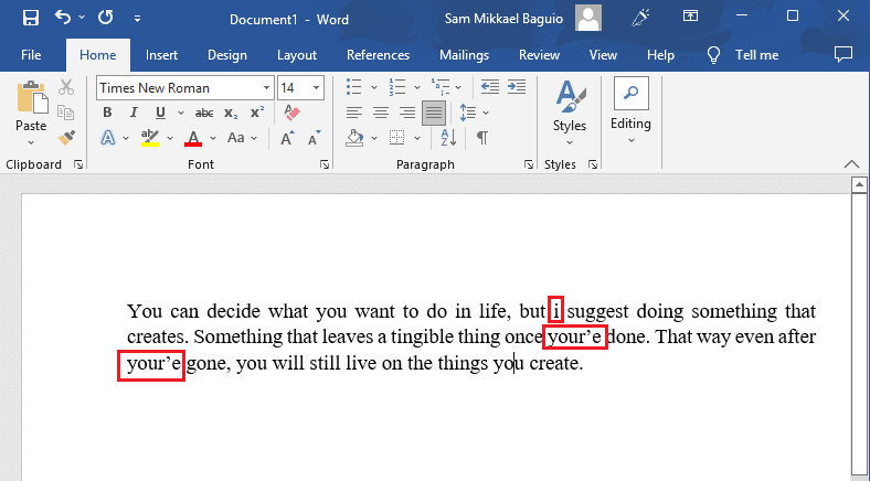 Fix Microsoft Word spell checker not working