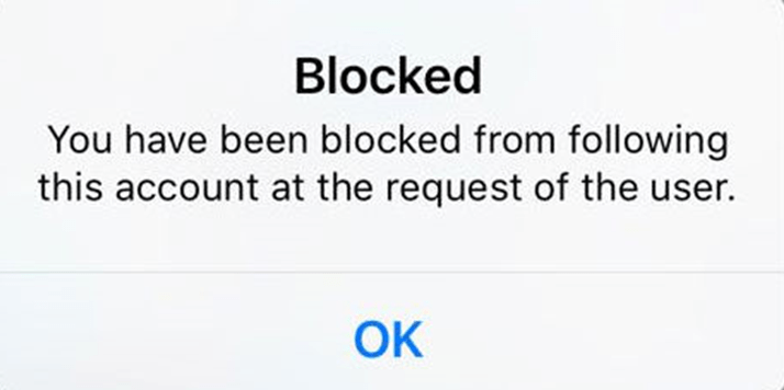 Check if you’re blocked by the recipient to fix Twitter direct messages (dm) not working, sending, or loading