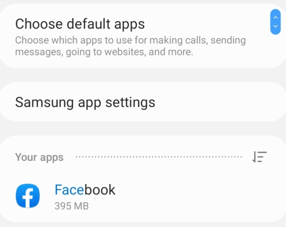 Clear the Facebook app cache to fix Facebook scrolling lag or slow issues
