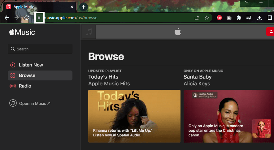 Fix Apple Music in Web Browser or Web Player not Working