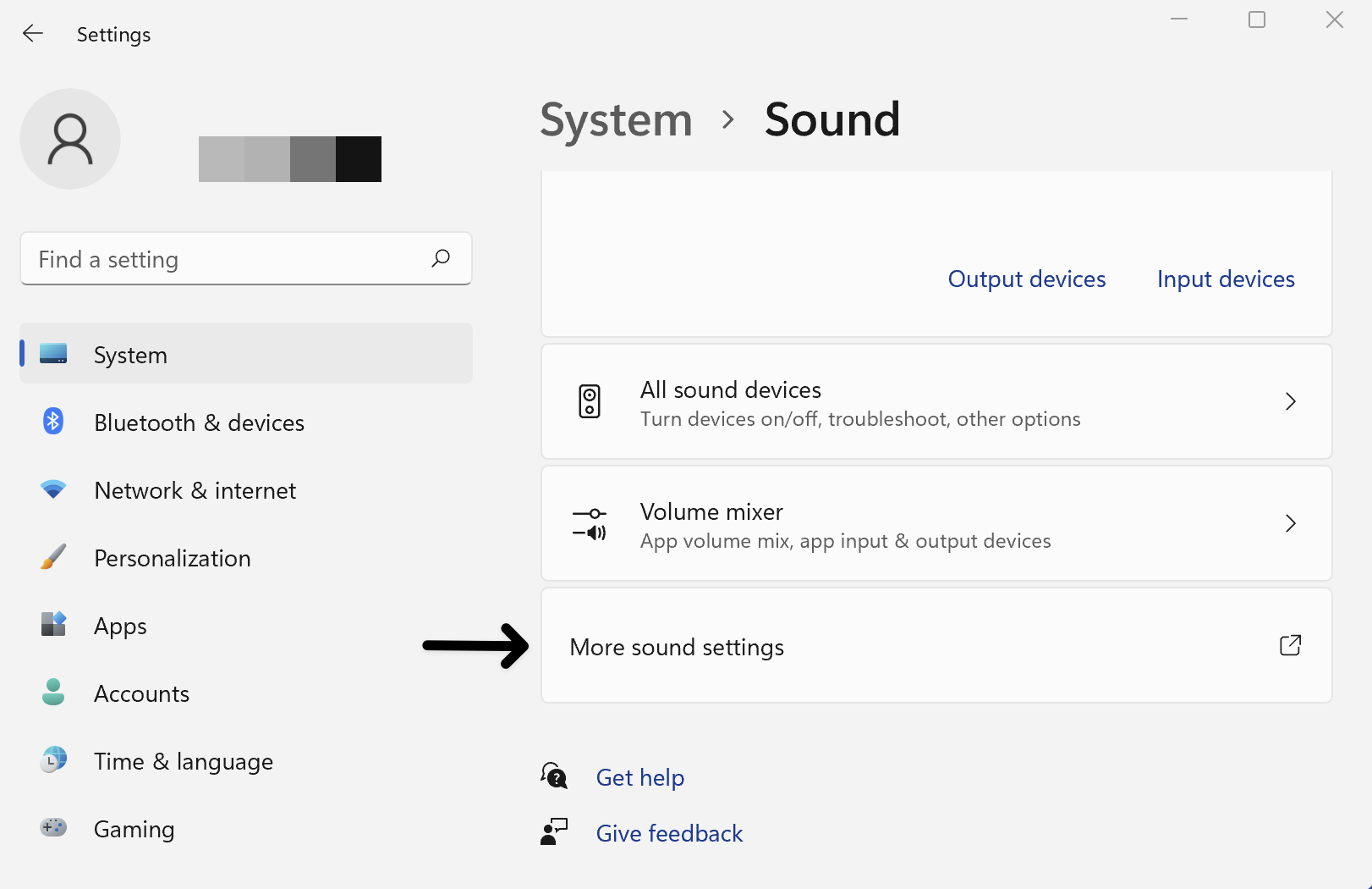 Change the Sound Device to its Default Settings to reset all audio settings on windows 11