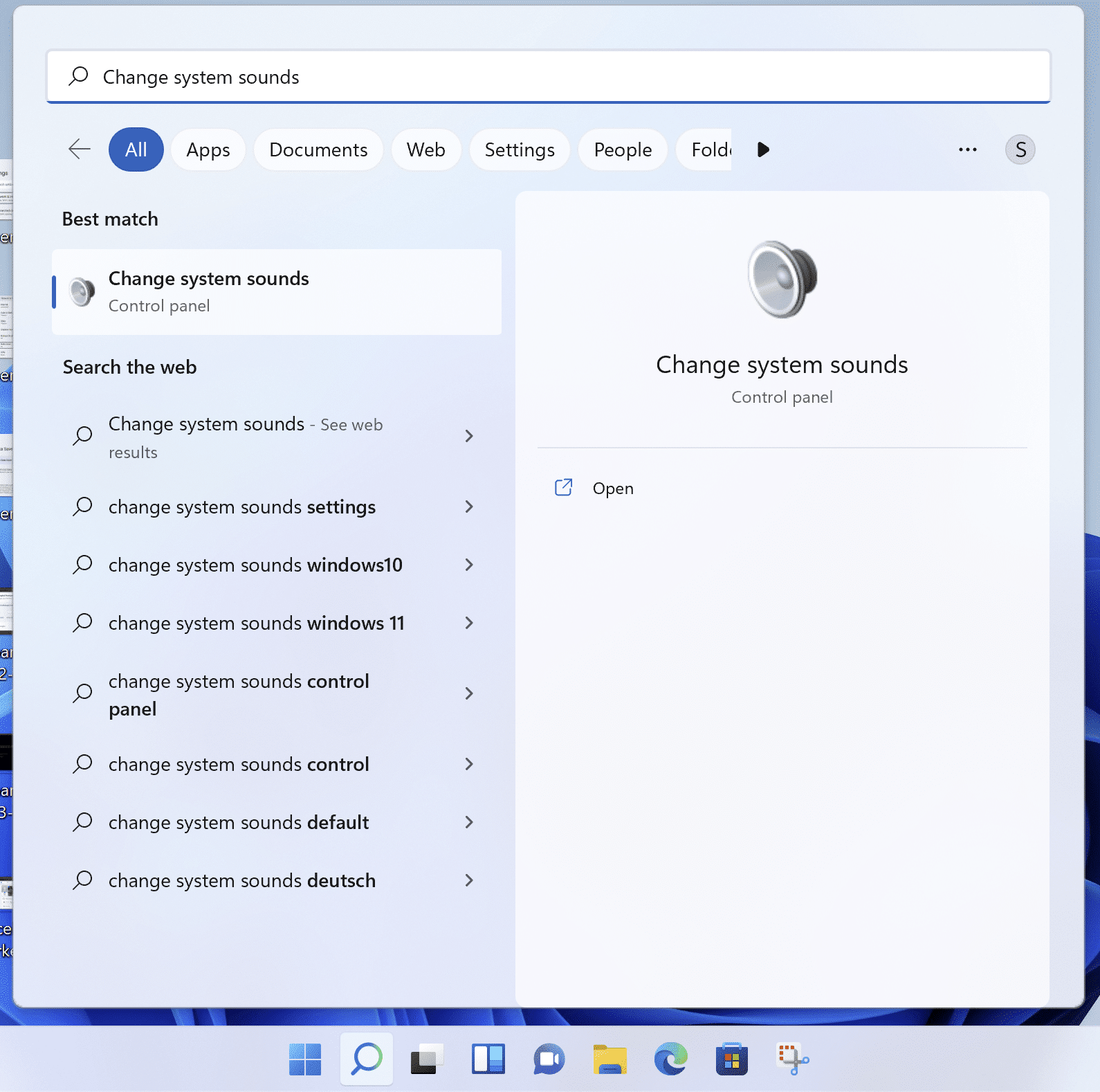 Reset system sounds on Windows 11 to reset all audio and sound settings on windows 11