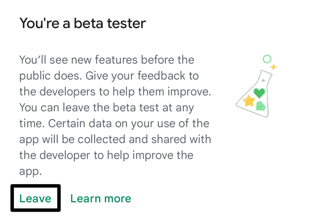 Leave the Beta Tester program on Android through play store to fix Facebook scrolling lag or slow issues