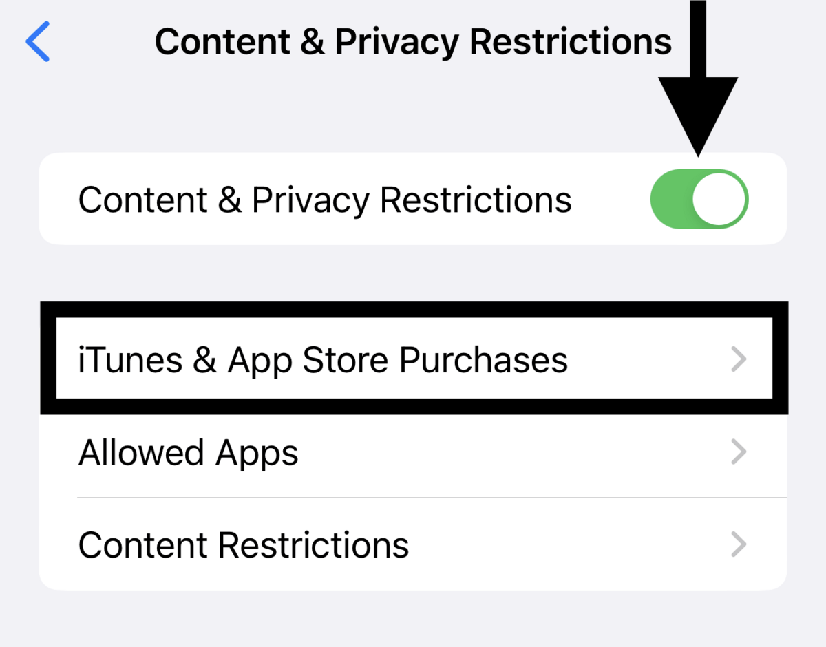 Check the screen time settings to fix Apple App Store “Payment Not Completed” or “Your Purchase Could Not Be Completed” errors on iPhone, macOS, or iPad