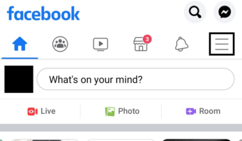 Re-login to your Facebook on mobile to fix Facebook Marketplace not working