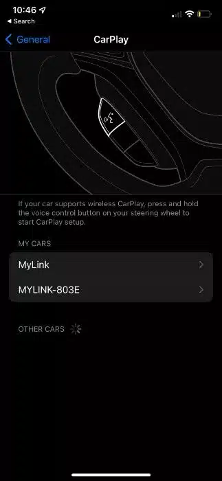 Enable allow CarPlay while locked option