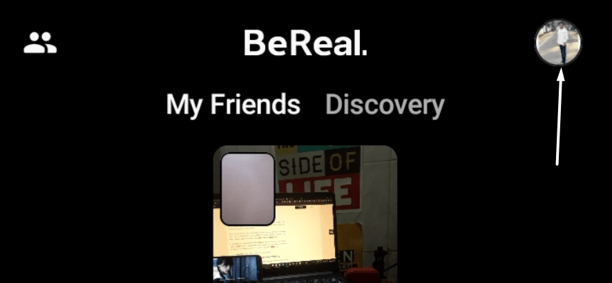 Sign out and back in again on mobile to fix BeReal app