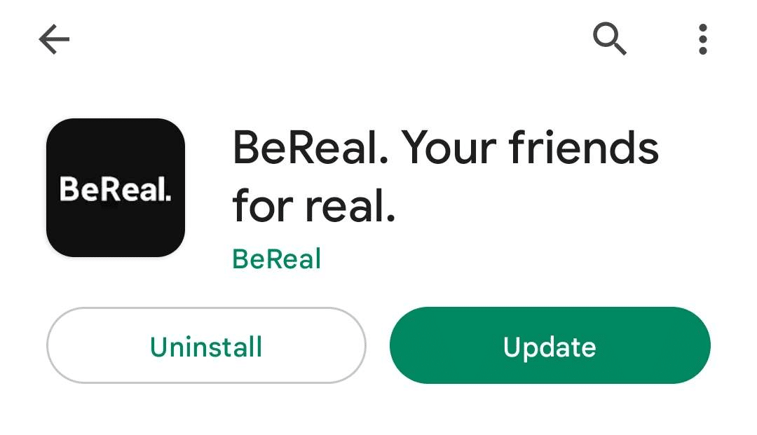 Update BeReal to fix BeReal not uploading