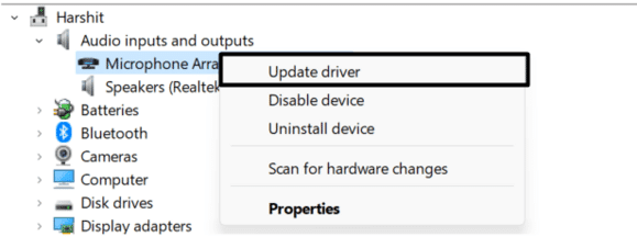 Updated your audio inputs and output drivers