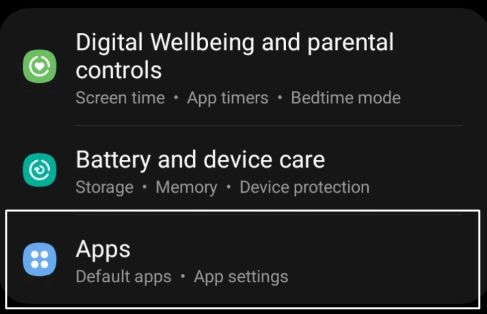 access app settings on Android to force stop and restart Disney+ app to fix Disney Plus (Disney+) no sound or audio not working or playing