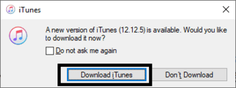 Update Apple Music/iTunes on desktop