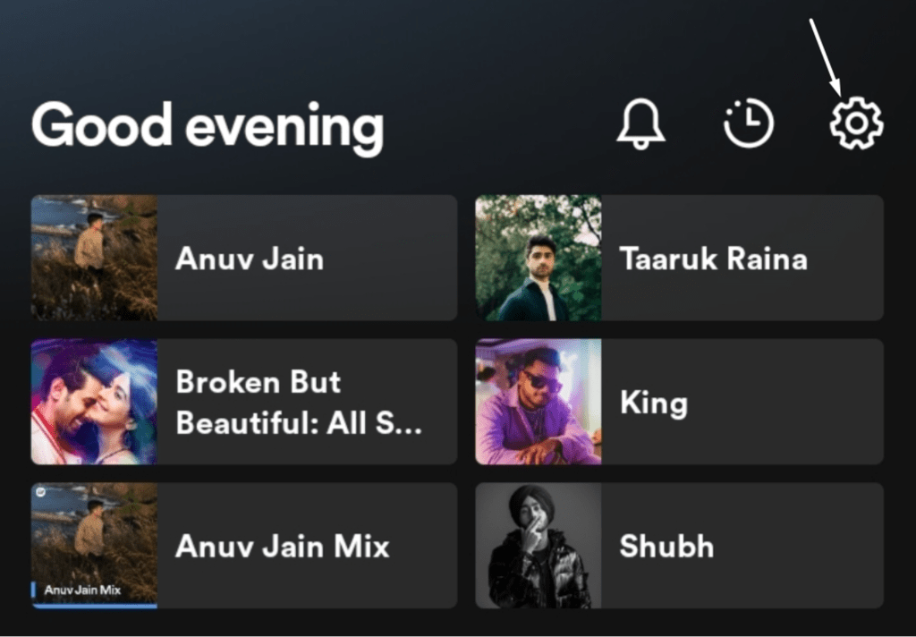 Unfollow and refollow the friend on mobile to fix Spotify friend activity not showing