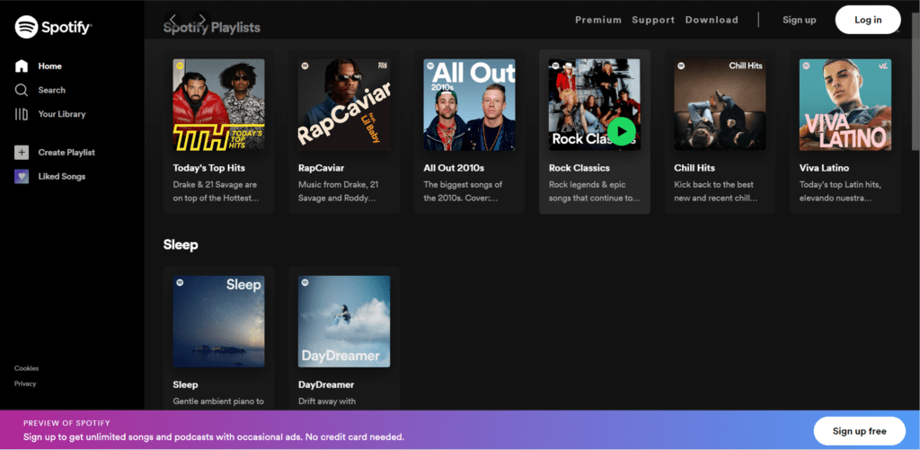 Use Spotify in your desktop browser to fix Spotify friend activity not showing