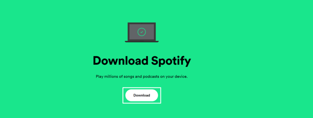 Reinstall the Spotify app on desktop