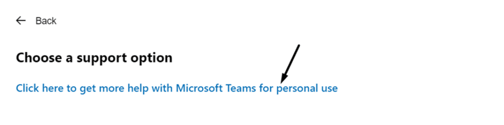 Contact Microsoft support to fix Microsoft Teams recording or recorded video not working or playing