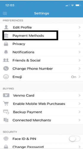 Re-link your bank account to unfreeze your venmo account