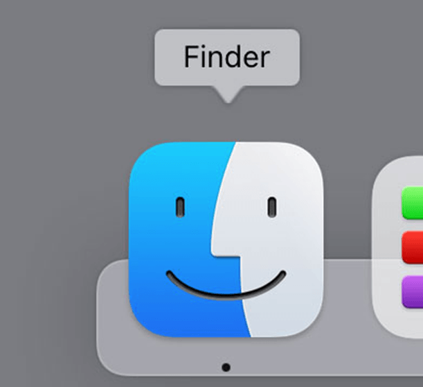 Go to the finder app on your macOS